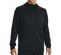 Under Armour Sudadera con Capucha de Forro Polar con Cremallera Completa Tops, Negro, Large para Hombre