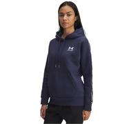 Under Armour Sudadera con capucha de forro polar Icon para mujer, Azul marino lavado, 40