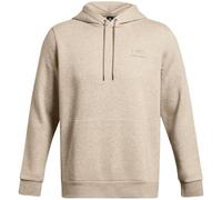 Under Armour Sudadera con capucha Essentialsn de forro polar para hombre, beige, L