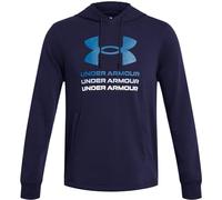 Sudadera de hombre Under Armour Rival Terry Graphic Hood Talla: XL / Color: azul