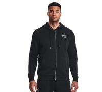 Under Armour Sudadera con Capucha para Hombre UA Essential de Forro Polar con Cremallera Completa Tops, Negro, XX-Large