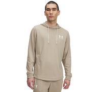 UNDER ARMOUR Sudadera con capucha para hombre UA Rival Terry camel | XL