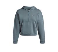 UNDER ARMOUR Sudadera con capucha para mujer UA Rival Fleece Piped gasolina | L