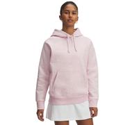 Under Armour Sudadera con Capucha Rival de Forro Polar para Mujer, Prime Pink Light Heather/Prime Pink, XS