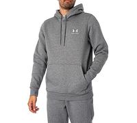 Under Armour Sudadera de Forro Polar para Hombre UA Essential con Capucha de Forro Polar, Color Gris Jaspeado, 1373880-012, XXL