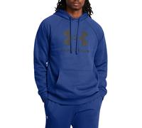 Under Armour Sudadera con Capucha Rival Fleece Logo para Hombre, Tech Blue/Midnight Navy, L