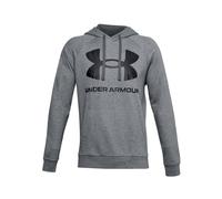 Under Armour Sudadera de hombre Tejido Fleece Rival Big Logo Under Armour. Gris L