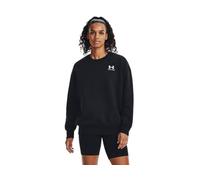 Under Armour Sudadera Essential Crew para Mujer (Paquete de 1), 001 Negro, S