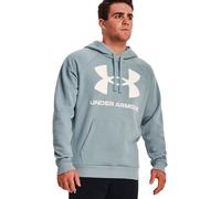 Under Armour - Sudadera UA Rival Fleece Logo Hoodie, Hombre, Cyan, S