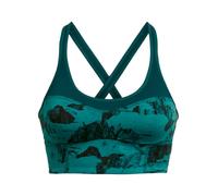 Under Armour Sujetador de mujer Project Rock Infinity Let's Go LL Under Armour. Verde / Negro L