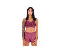 Under Armour sujetador deportivo Crossback Mid Print XS Frambuesa