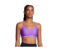 Under Armour Sujetador Deportivo de bajo Impacto con Espalda Cruzada para Mujer, (525) Lavish / / Blanco, Medium