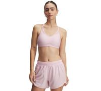 Under Armour Sujetador deportivo de bajo impacto con espalda cruzada para mujer, (647) Prime Pink / White, Large