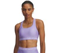 Under Armour Sujetador deportivo de impacto medio cruzado para mujer, (538) Transparente/Blanco, Large