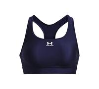 Under Armour Sujetador Deportivo Heatgear Mid sin Relleno para Mujer, Midnight Navy, S