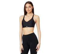 Under Armour Sujetador deportivo Infinity 2.0, bajo impacto, copa D-DD, mujer, Negro/Blanco L