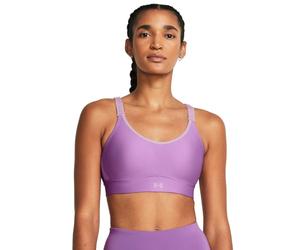 Under Armour Sujetador Deportivo Infinity Mid Impact para Mujer, (560) Provence Purple/Purple Ace, (Large) A/C