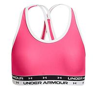 Under Armour Sujetador Deportivo Ligero sólido para niñas con Espalda Cruzada para un Apoyo Ideal, Sujetador para niñas
