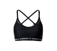 UNDER ARMOUR Sujetador deportivo negro / blanco, Talla S