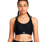 Under Armour - Sujetador Infinity 2.0 High Mujer, Mujer, Black-White, XS