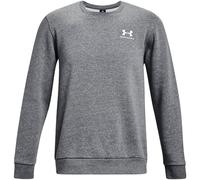 Under Armour Hombre UA Essential Fleece Crew Tops de Forro Polar, Pitch Gray Medium Heather, L