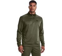 Under Armour Forro Polar 1/4 Cremallera Tops, Azul Marino Od Green/Black, Medium para Hombre