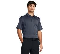 Under Armour Tech (045) - Polo de Golf para Hombre, Talla M, Gris Oscuro y Gris (Downpour Gray/Pitch Gray)