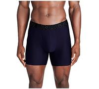 Under Armour Tech 1-Pack Boxer Brief, 6" Inseam, All-Day Comfort & Ultra-Soft Ropa Interior de Hombres, Azul Marino Medianoche, 3XL