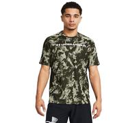 Under Armour Tech ABC Camo - Camiseta de manga corta para hombre, Marine Od Green / White, L