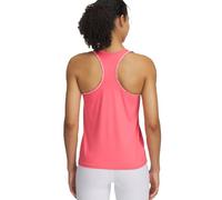 Under Armour Tech Knockout Tank, Camiseta sin mangas para mujer, ligera y transpirable camiseta de entrenamiento, rosa súper / / blanco, LG