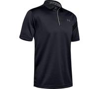 Under Armour Tech Polo Camiseta, Negro, S Hombre