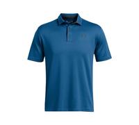 Under Armour Tech Polo Camiseta polo ligera y transpirable, polo de hombre de manga corta, color azul/gris campo