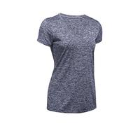 Under Armour Tech Ssv - Twist Camiseta, Azul (Midnight Navy 410), S Mujer