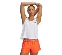 Under Armour Tech Swing Tank Top Chaqueta, Blanco y Negro, M para Mujer
