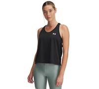 Under Armour Tech Swing Tank Top Chaqueta, Negro y Blanco, L para Mujer
