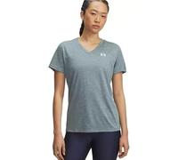 Under Armour Tech Twist Camiseta de Manga Corta Mujeres-Azul-Gris Mujeres Training Azul-Gris