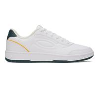 Under Armour TEMPO - Tenis para hombre, Blanco Verde Arden Azul Fresco, 42.5 EU