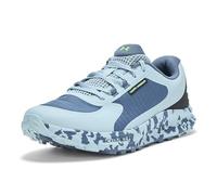 Under Armour Tenis Charged Bandit Trail 3 para hombre, (044) Downpour Gray/Harbor Blue/Hyper Green, 44.5 EU