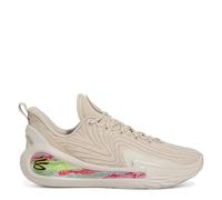 Under Armour Tenis Curry 12 STRN para hombre, Blanco arena y negro, 42.5 EU