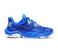 Under Armour Tenis Curry Splsh24 para hombre, Azul, naranja, blanco, 46 EU