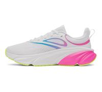 Under Armour Tenis de correr Charged+ Rogue 6 para mujer, (101) Blanco/Rosa Rebelde/Amarillo de alta visibilidad, 8.5