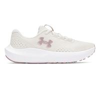 Under Armour Tenis de Correr Surge 4 para Mujer, Blanco Roto y Rosa, 41 EU