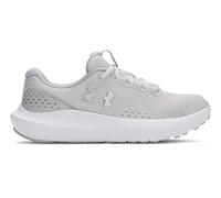 Under Armour Tenis de Correr Surge 4 para Mujer, Halo Gray Metallic Silver Metallic Silver, 38.5 EU