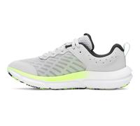 Under Armour Tenis unisex Assert 10 para escuela primaria, (012) Mod Gray/Negro/Hyper Green, 6 Wide Big Kid