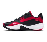 Under Armour Tenis Unisex Lockdown 7 Low para Adultos, (600) Rojo/Negro/Blanco, 12 Women/10.5 Men