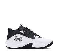 Under Armour Tenis Unisex Lockdown 7 para niños, (102) Blanco/Negro/Negro, 4 Big Kid