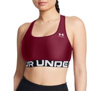 Under Armour Top de mujer Ua Hg Mid Branded-Red Under Armour. Rojo XS