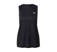 UNDER ARMOUR Top deportivo negro / blanco S negro / blanco
