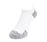Under Armour UA Ad Run Cushion 1pk NS Tab Calcetines Bajos, Wht, Small Unisex Adulto