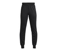 Under Armour UA Armour Fleece Joggers Pantalones de deporte para niños, cálidos y cómodos pantalones para niño para el invierno, color negro/negro